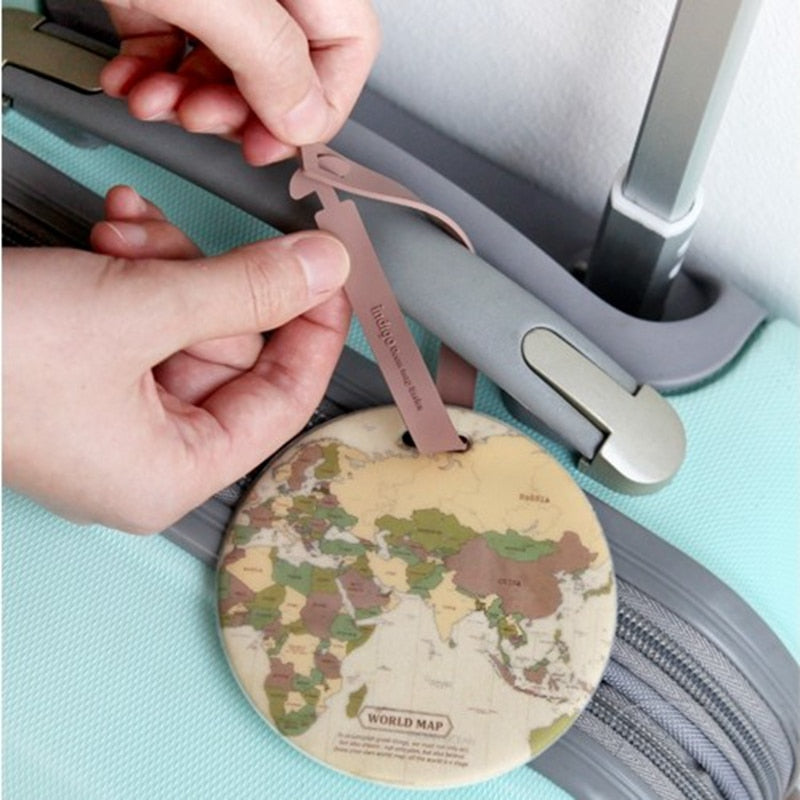 Mahogany Traveler Luggage Tag