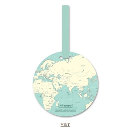 Mahogany Traveler Luggage Tag