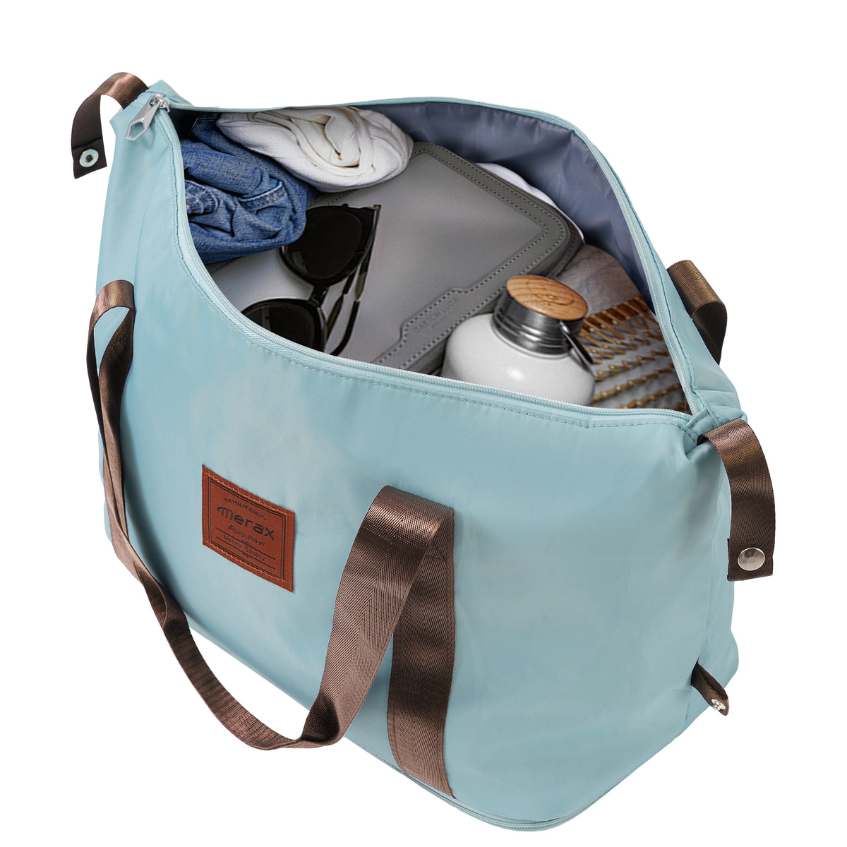 Luxe Traveler 3-Piece Airline Approved Carry-On Set in Blue