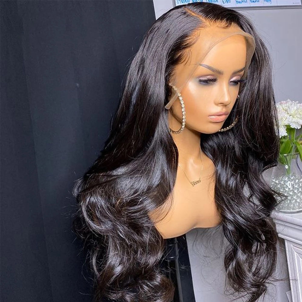 Lace Front Human Hair Wig with Closure