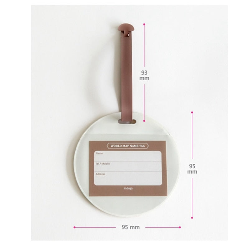 Mahogany Traveler Luggage Tag