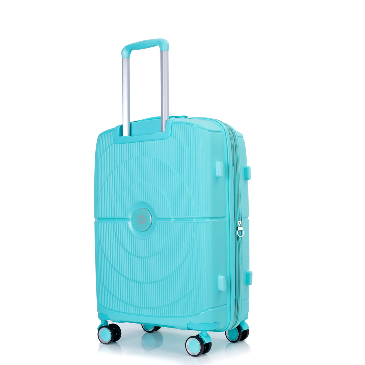 Luxe Traveler 3-Piece Hardshell Luggage Set in Lake Blue