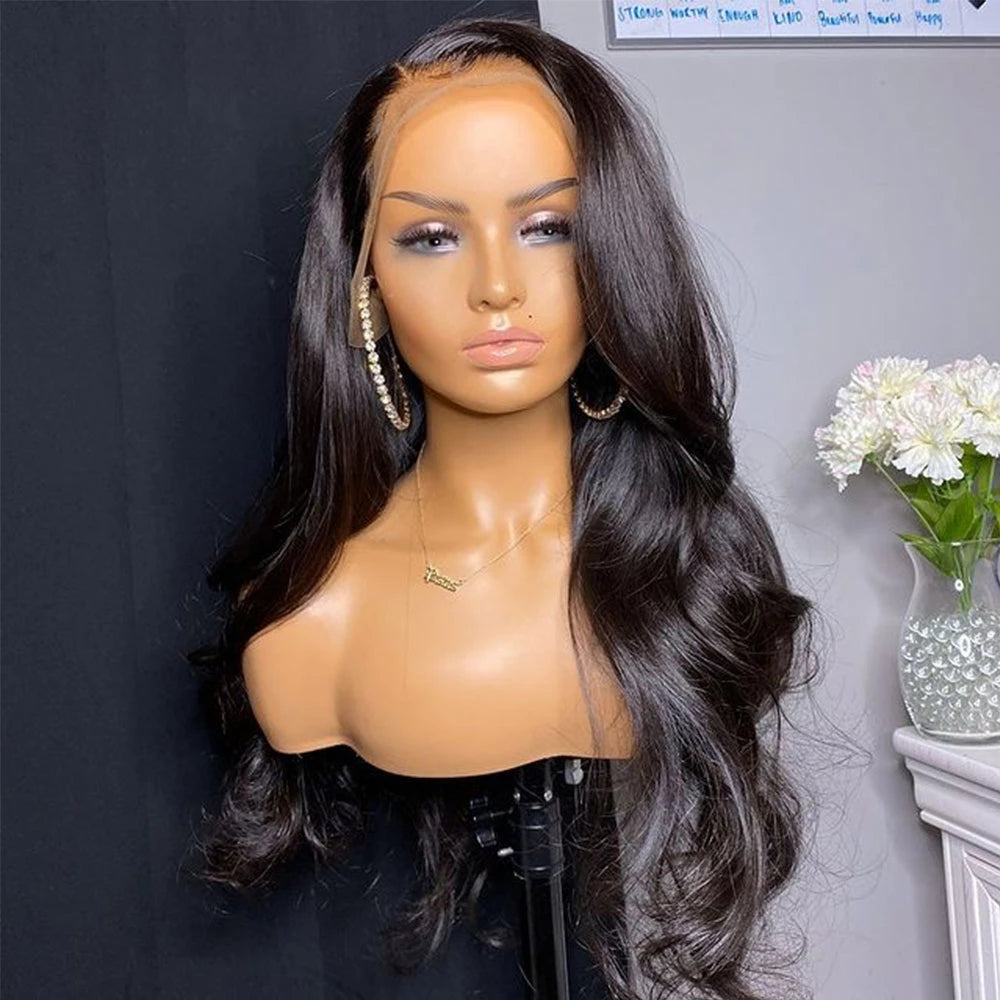Lace Front Human Hair Wig with Closure