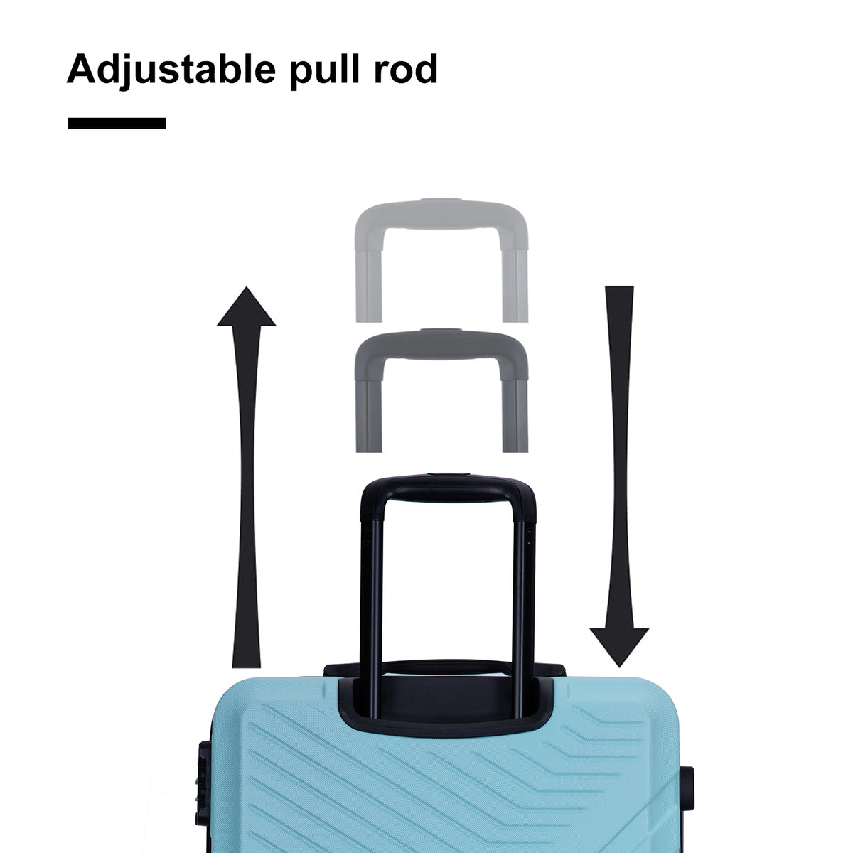 Luxe Traveler 3-Piece Spinner Luggage Set