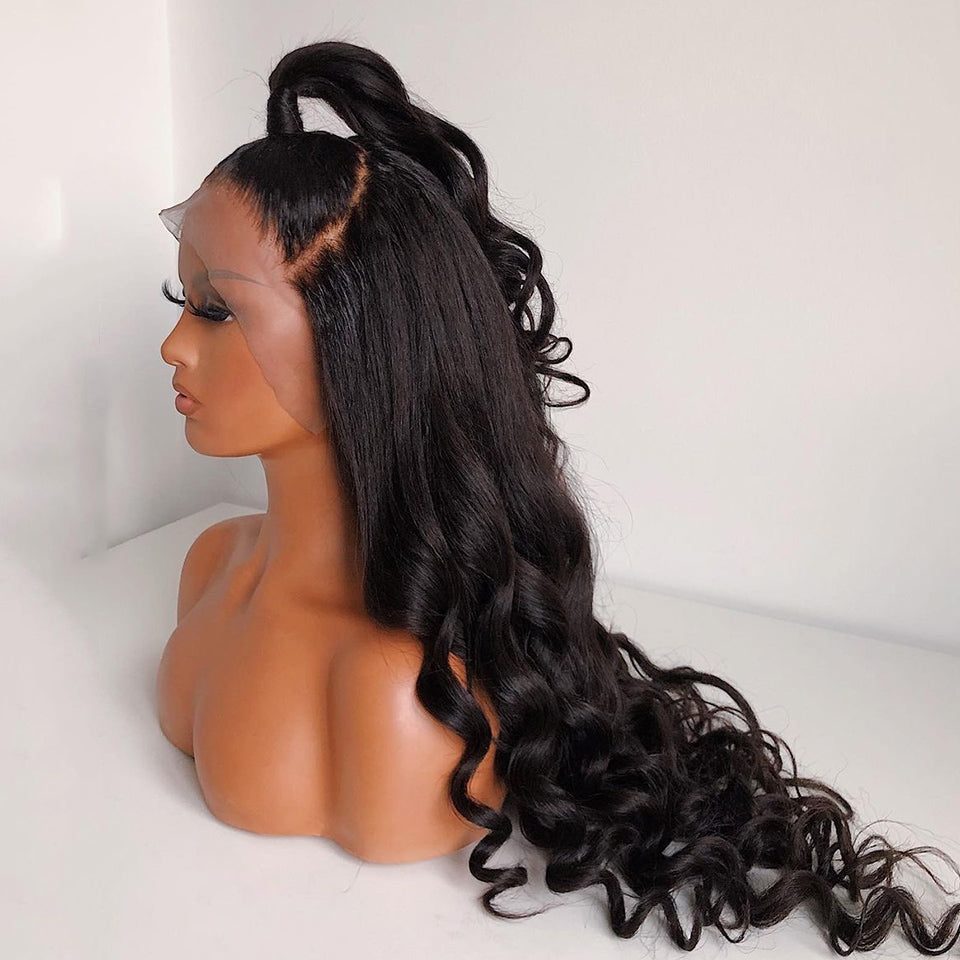 Body Wave Lace Front Wig Human Hair Wigs Pre Plucked with Baby Hair Wigs with Frontal