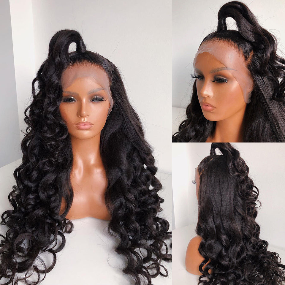 Body Wave Lace Front Wig Human Hair Wigs Pre Plucked with Baby Hair Wigs with Frontal