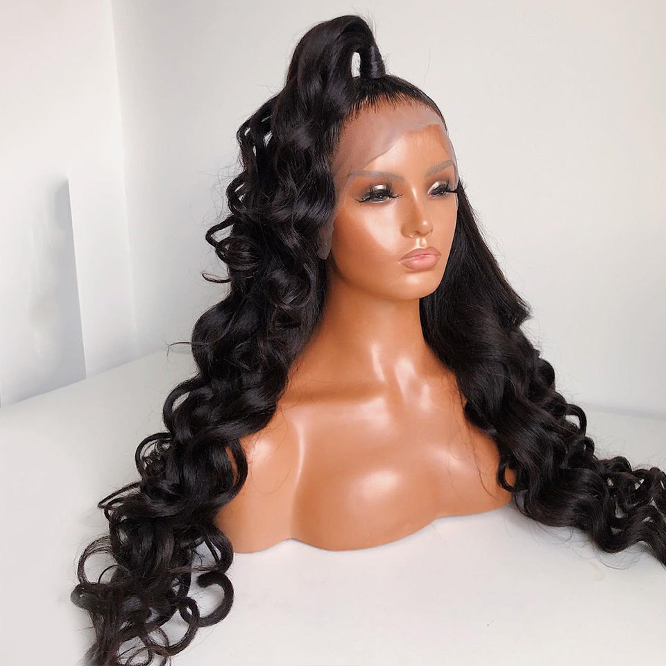 Body Wave Lace Front Wig Human Hair Wigs Pre Plucked with Baby Hair Wigs with Frontal