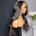 Lace Front Human Hair Wig with Closure