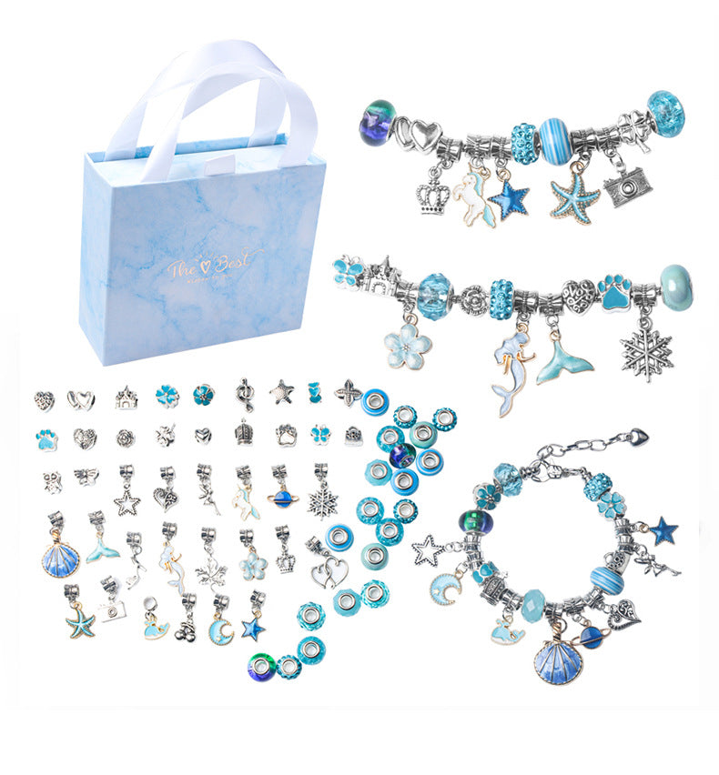 Girls' Exquisite Charm Bracelet Gift Box