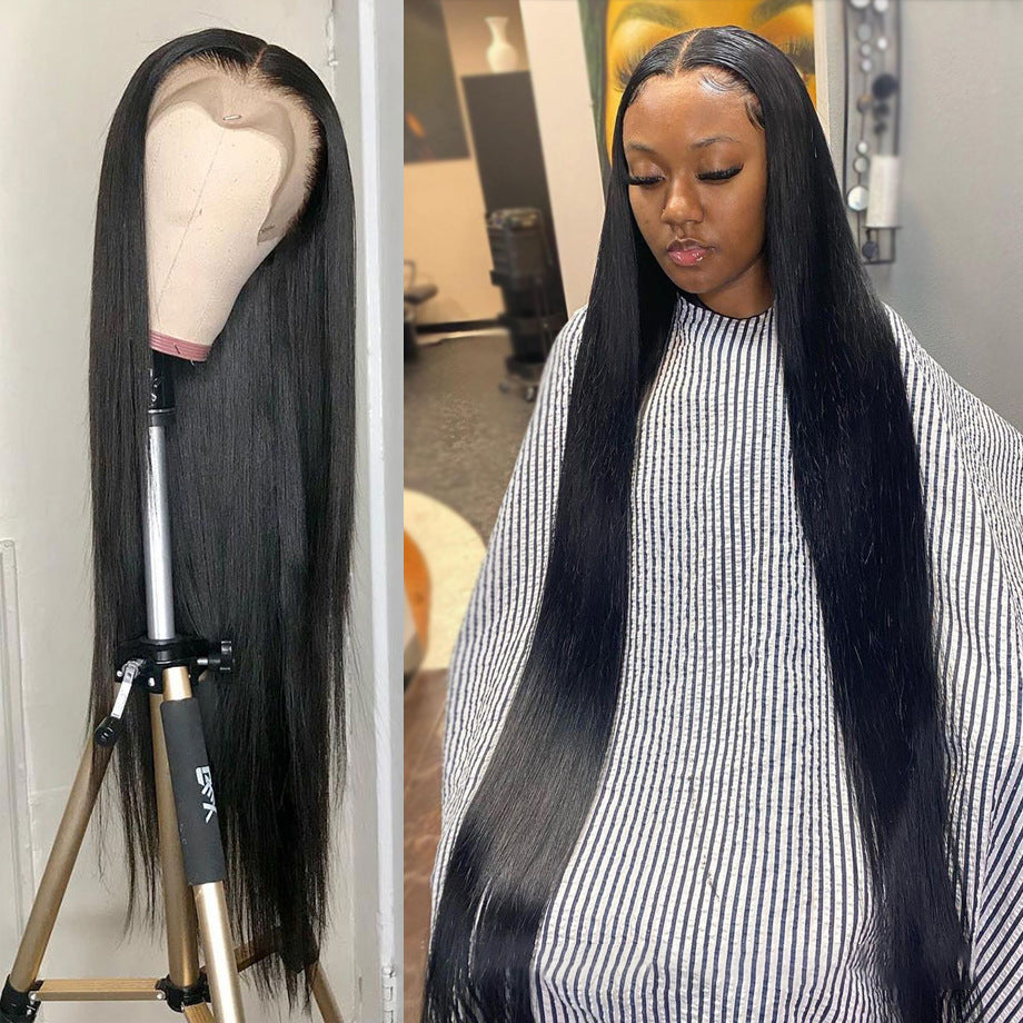 Glueless Straight Wigs Wear and Go Human Hair Wig