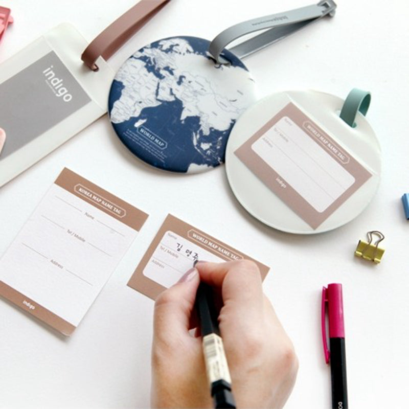 Mahogany Traveler Luggage Tag