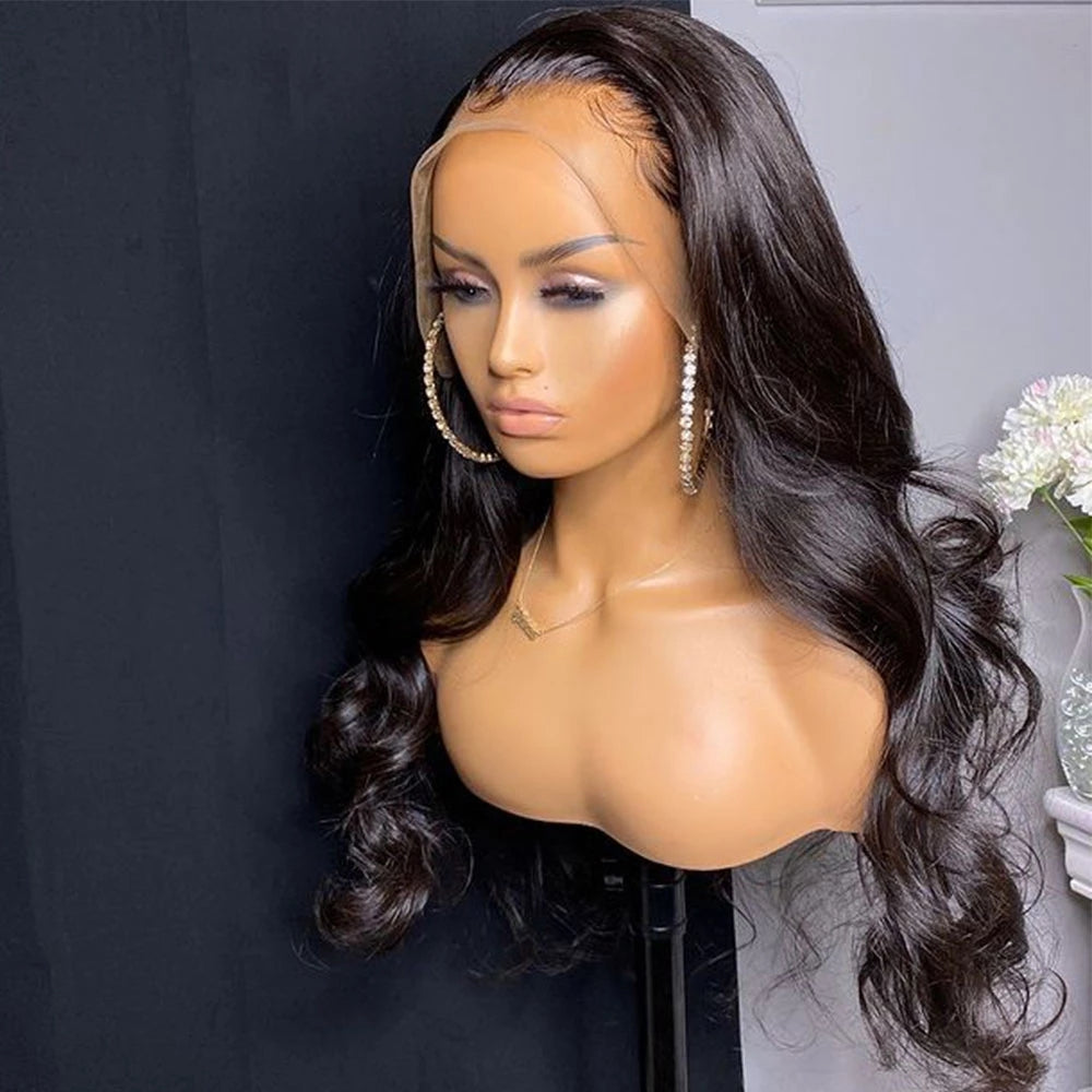 Lace Front Human Hair Wig with Closure