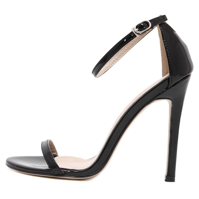 Scarlet Peep Toe High Heel Shoes