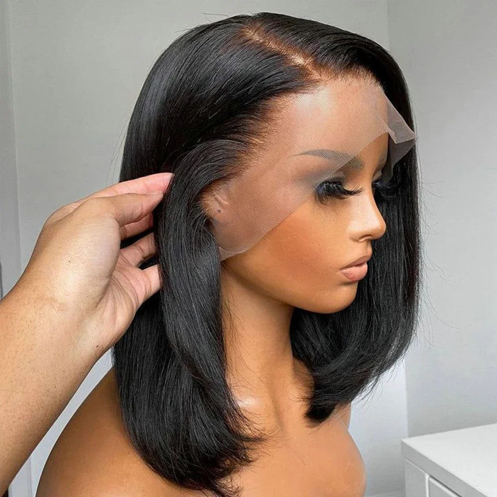 13x4 Full Frontal Lace Bob Human Hair Wig