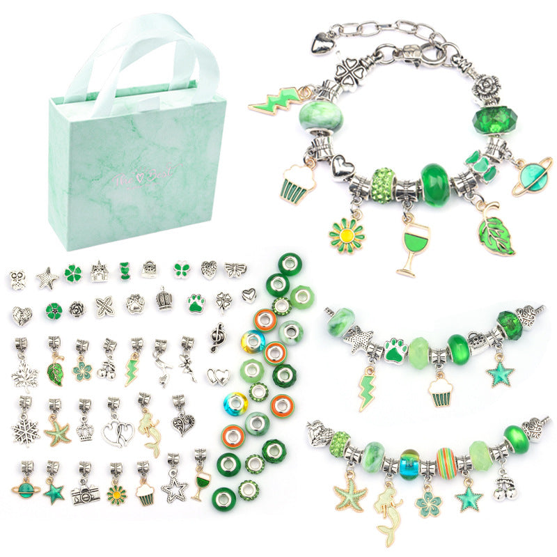 Girls' Exquisite Charm Bracelet Gift Box