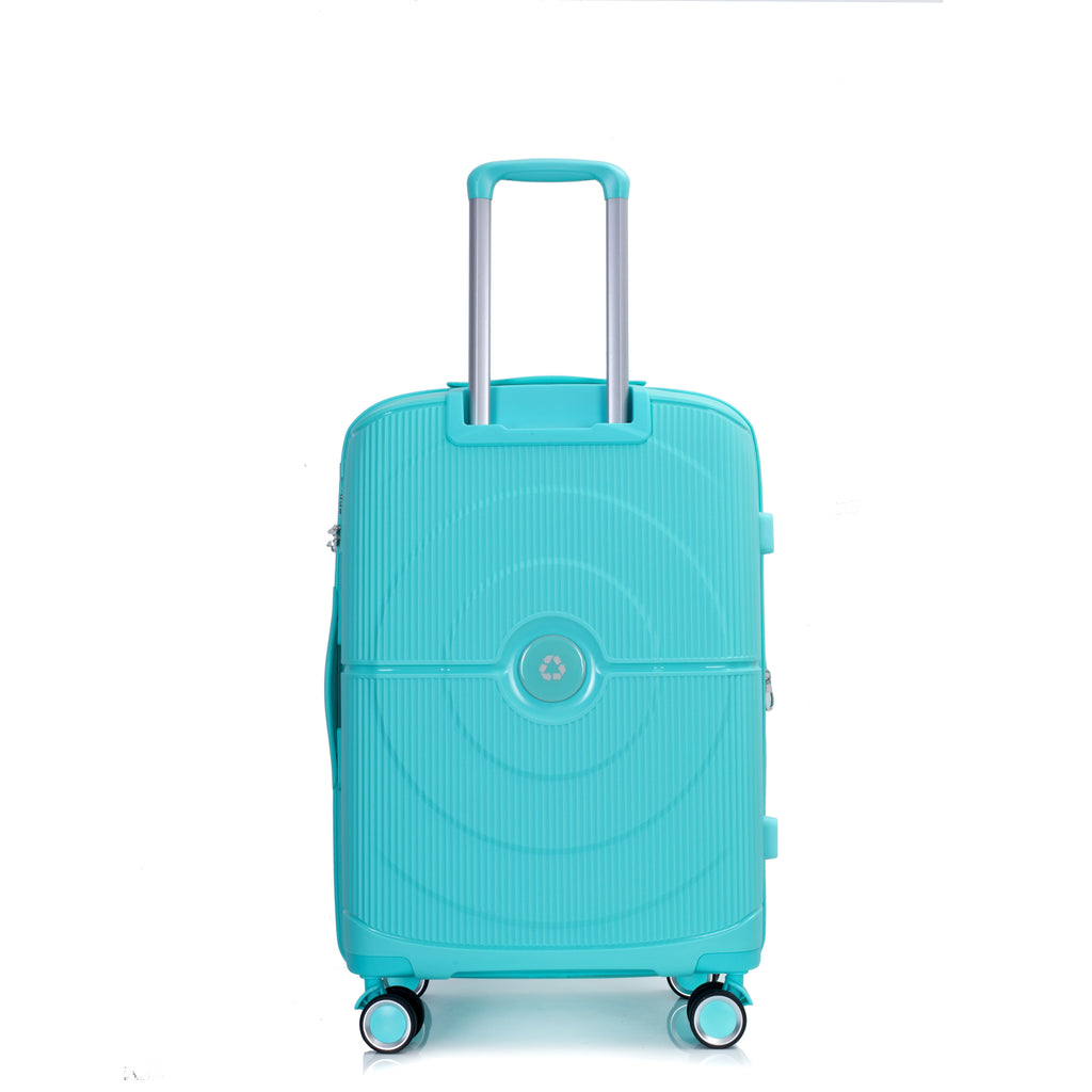 Luxe Traveler 3-Piece Hardshell Luggage Set in Lake Blue