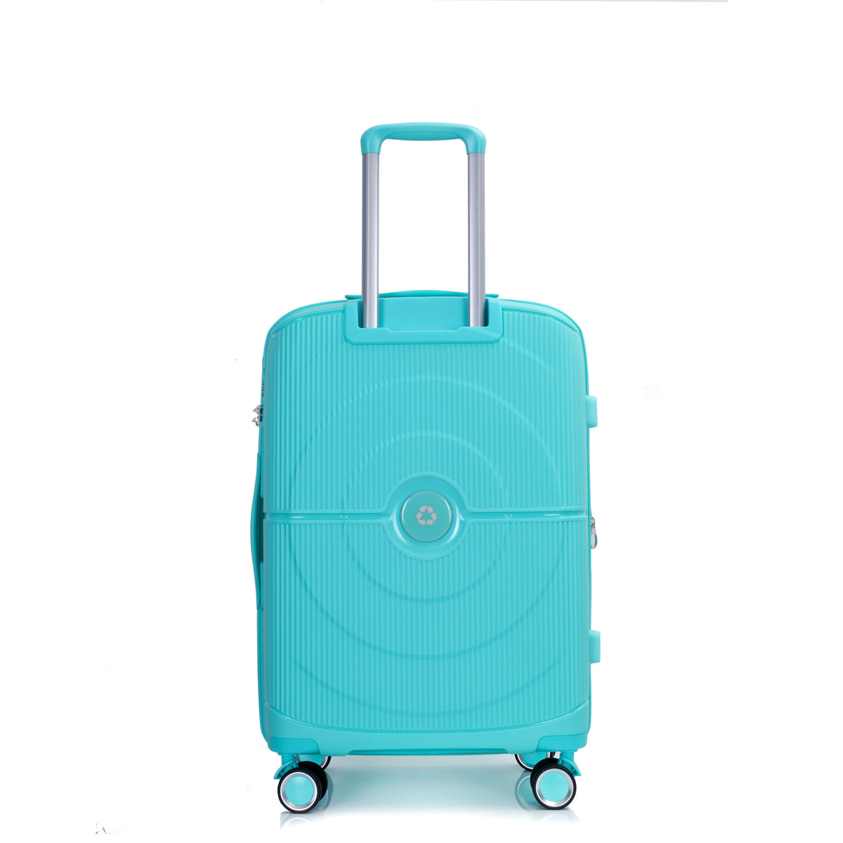 Luxe Traveler 3-Piece Hardshell Luggage Set in Lake Blue
