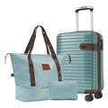 Luxe Traveler 3-Piece Airline Approved Carry-On Set in Blue