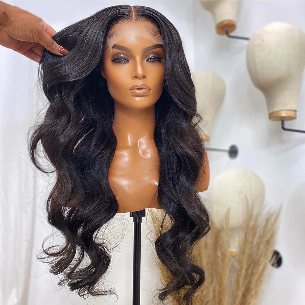 Deep Wave Long Hair Synthetic Heat Resistant Wig