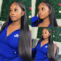 Glueless Straight Wigs Wear and Go Human Hair Wig