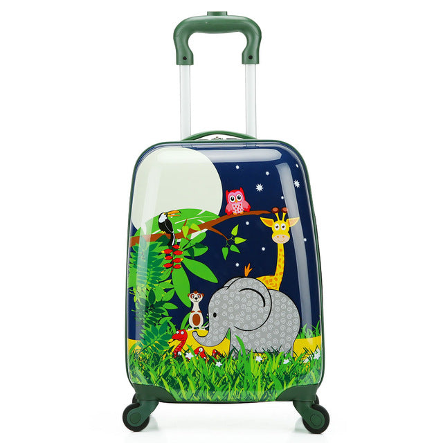 Cute Animal Kids Spinner Luggage Set