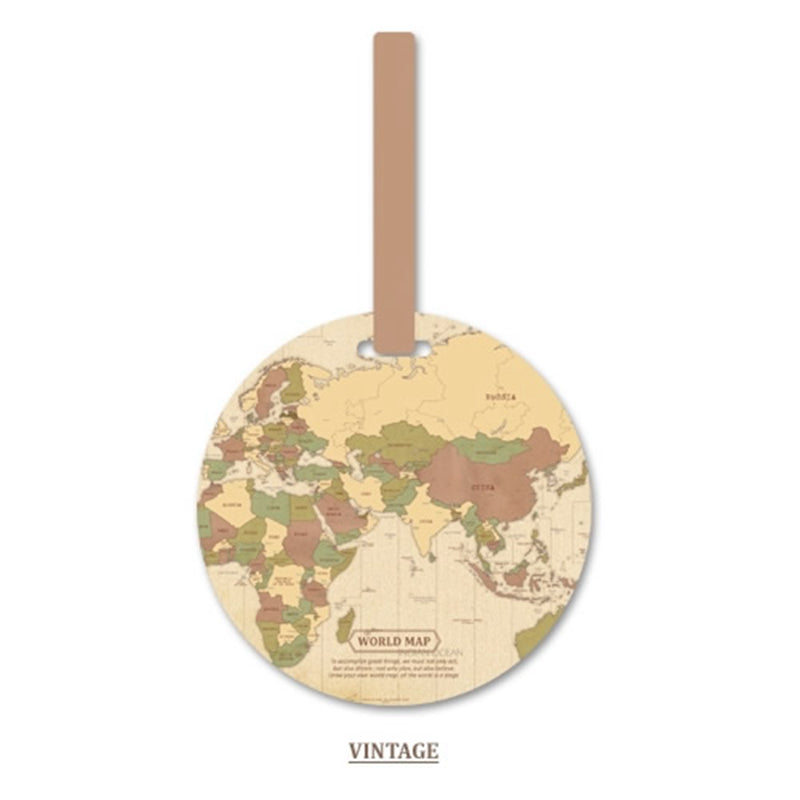 Mahogany Traveler Luggage Tag