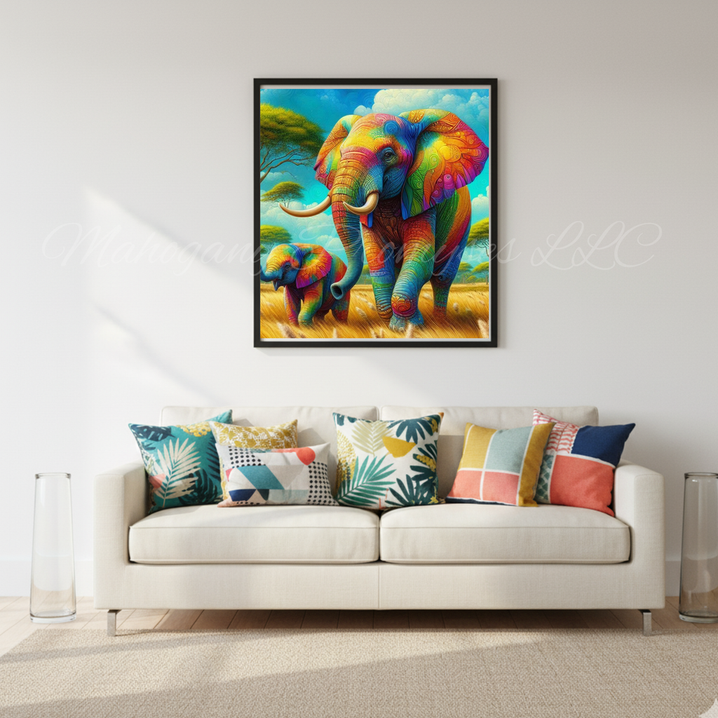 Elephant in The Safari - A