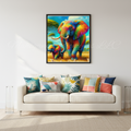 Elephant in The Safari - A