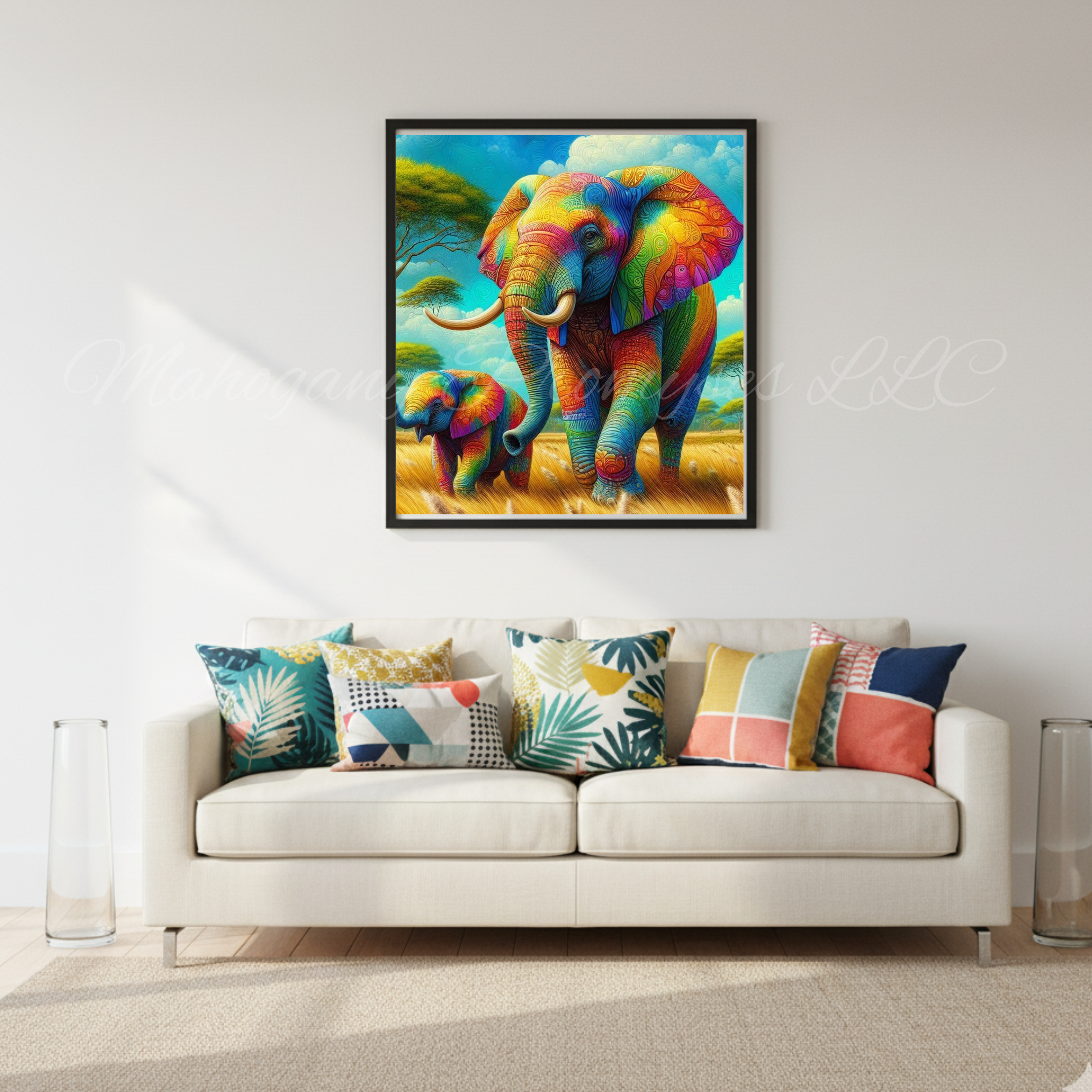 Elephant in The Safari - A