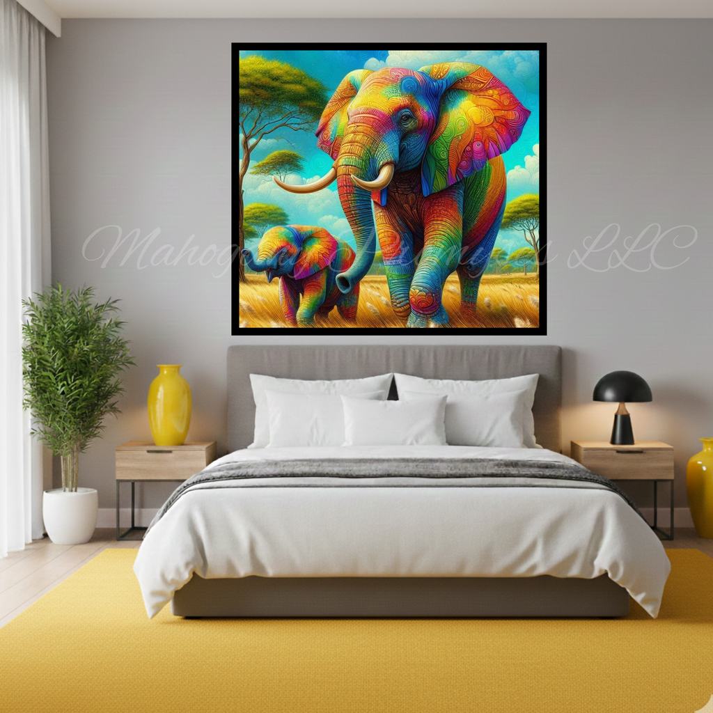 Elephant in The Safari - A