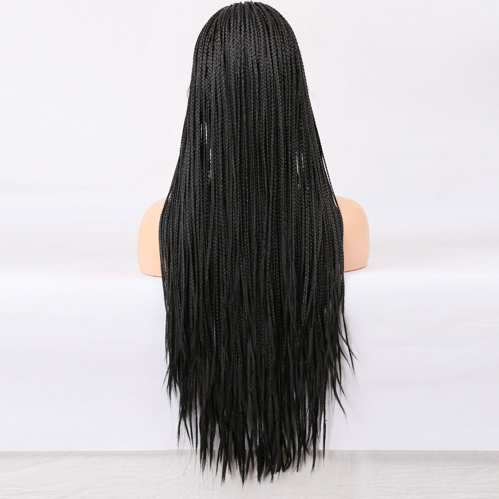 Braided Wigs Three Strand Lotus Dreadlocks Lace Wigs