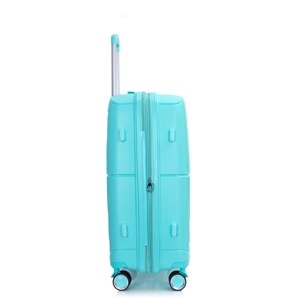 Luxe Traveler 3-Piece Hardshell Luggage Set in Lake Blue