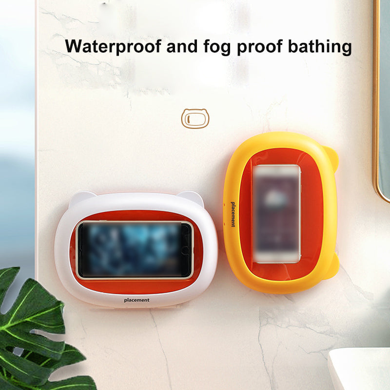 Children's Bathroom Waterproof Mobile Phone Box Wall-Mounted