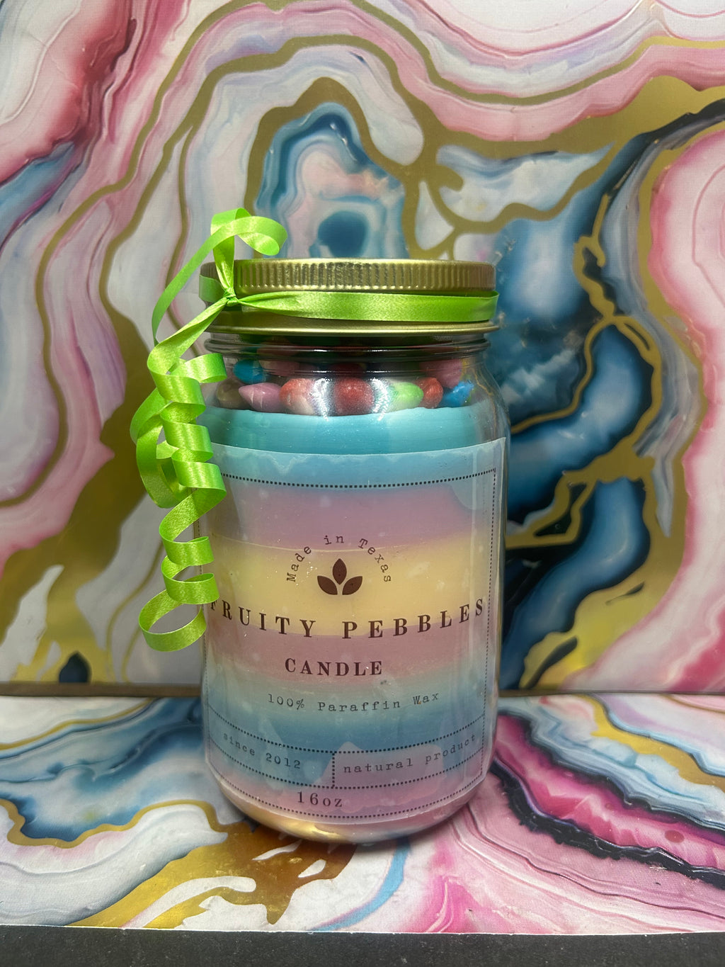 Fruity Pebbles Jar