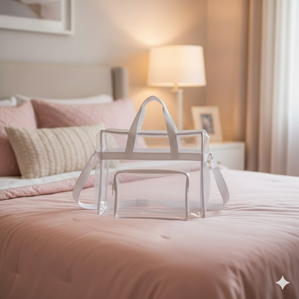 Clear Brief Style Bag