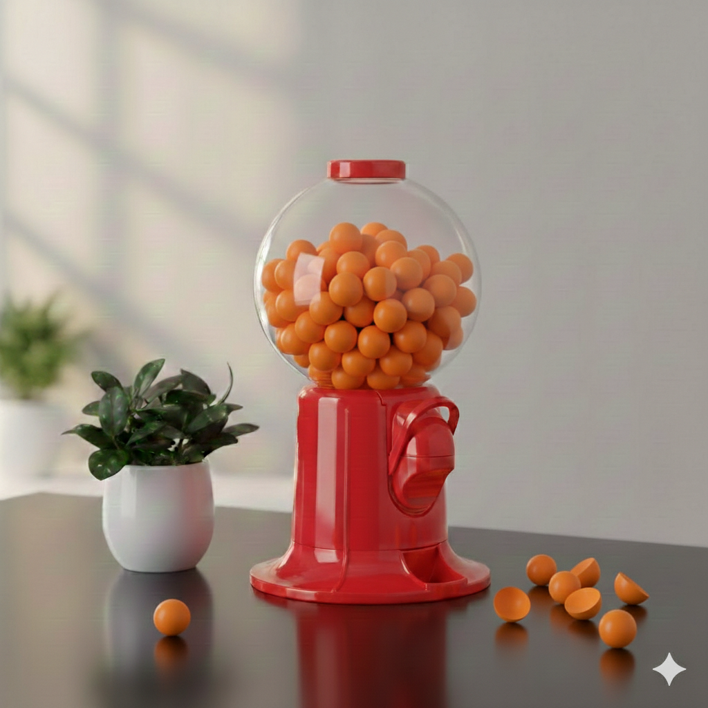 Scented Wax Gumball Machine